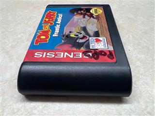 TOM & JERRY FRANTIC ANTICS SEGA GENESIS W MANUAL - CLEANED & POLISHED
